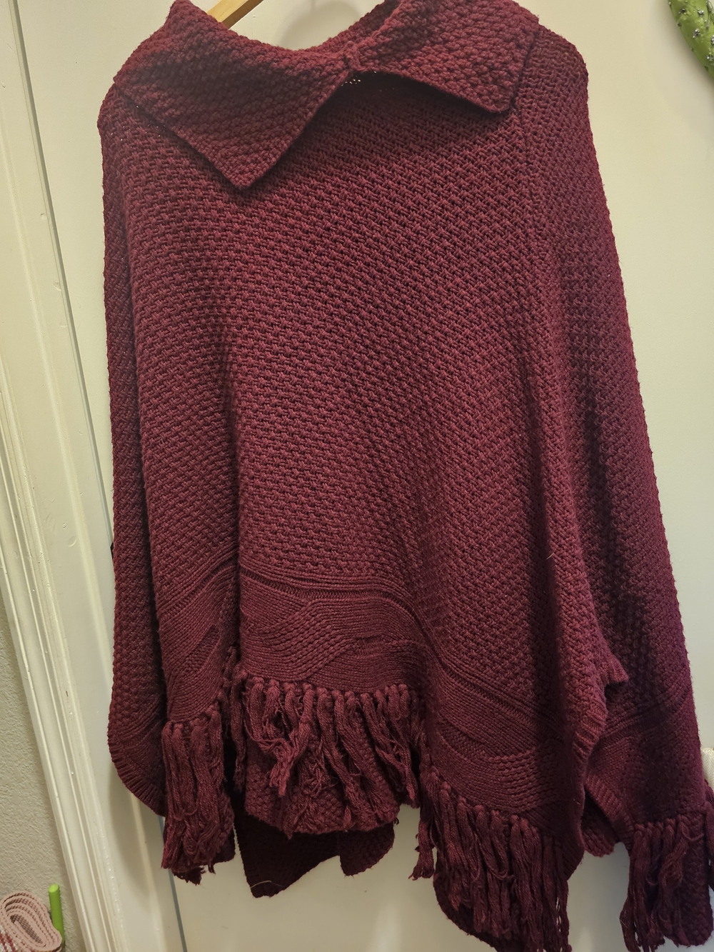 Coldwater Creek Knit Poncho
